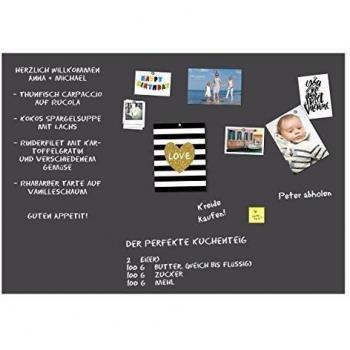 Pizarra Magnética con Tiza e Imanes 100x150 cm