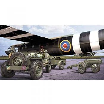 Willys Jeep 1/72 Starter Set with Paints and Tools