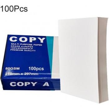 Papel A4 80g para impresoras de inyección de tinta, 100/200 unidades