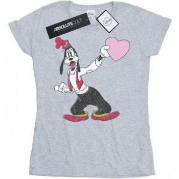 Camiseta Disney para Mujeres Goofy Corazón Amor