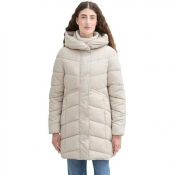 Inverno Tom Tailor 10291 Puffer Beige Grigio 3XL