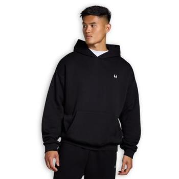 Black Oversized Rest Day Hoodie for Men – XS – MP