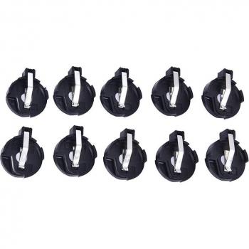 10PCS Battery Socket Case for CR2032 CR2025 CR2016