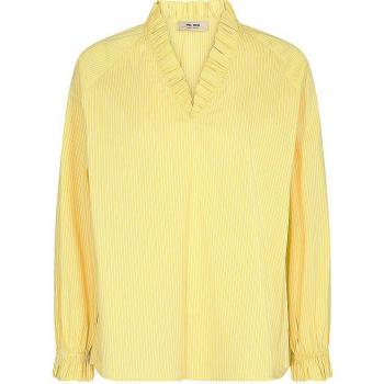 MOS MOSH Yellow Blouse Size L for Women