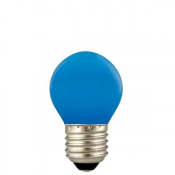 Glow LED Partylights Kogel 1W E27 Blauw