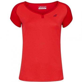Babolat Light Red Capsleeve T-Shirt for Girls Size 152