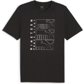 Camiseta Puma Graphics Triple No. 1 Color Negro para Hombre