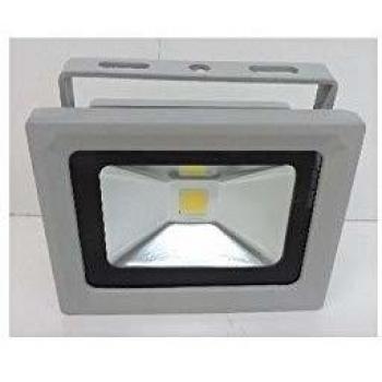 Spot LED extérieur 30W gris aluminium 115x85mm 4500K 2160lm 230V IK07 IP44