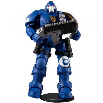 Figurine de combat Ultramarines Reiver avec fusil à impulsion, 18 cm