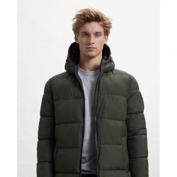 ECOALF Plumífero Verde Reversible para Hombre