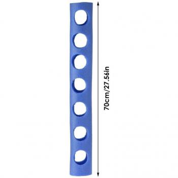 Swim Noodle Bridge with Cross Holes – Blue