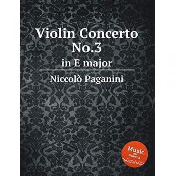 Violin Concerto No.3: in E major. in E major