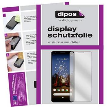 Dipos Crystalclear Schutzfolie für Google Pixel 3a XL (2er Pack)