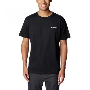 Columbia Herren T-Shirt CSC Basic Logo Kurzarm Schwarz XL