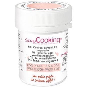 Colorant rose pastel en poudre 5 g Scrapcooking