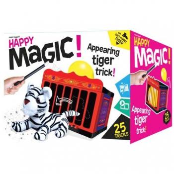 Freudiger Tigerkorb