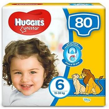 Huggies Unistar Pannolini 80 Pannolini Taglia 6