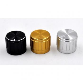 10pcs Aluminum Alloy Anti-Slip Knobs for Potentiometers