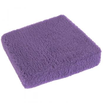 Aufstehhilfe Cats Collection mit Keilkissen und Wolle, Größe: 40 cm x 40 cm x 10/6 cm, Farbe: Lila