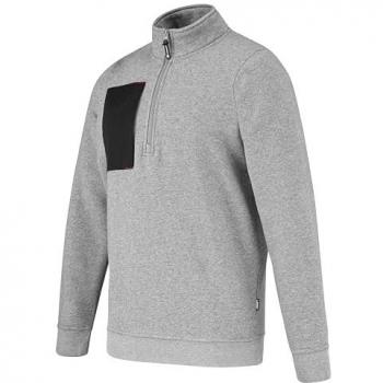 Sandstone 1/2 Zip Gris-Noir 3XL