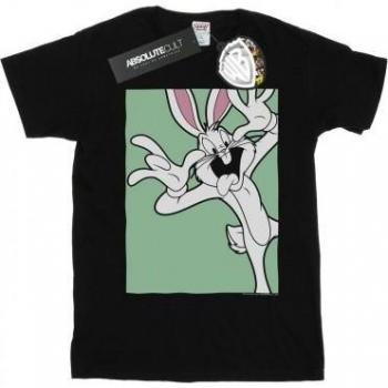 Cartoon Bunny Chuckle Shirt (Large, White)