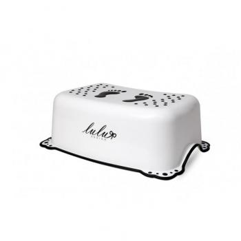Sgabello scala Maltex LULU 3500 in bianco per bambini