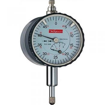 Reloj Comparador KÄFER KM4T: 3 mm Diámetro, 0,01 mm Precisión, Reverso Magnético, Calibre Beetle