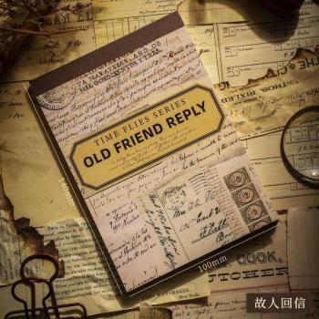 Retro Craft Paper Bundle – 60 Pieces