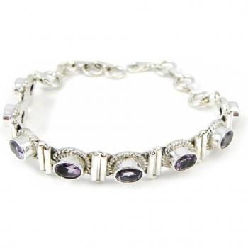 Gold & Amethyst: Lillys Schätze H0137 – Himmlisches Armband