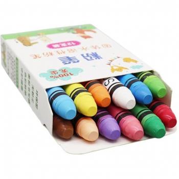 Tiza soluble en agua para dibujo y pintura, no tóxica, 4 colores, modelo 090F