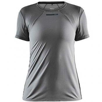T-shirt de Sport Femme Craft Manches Courtes Gris XXL