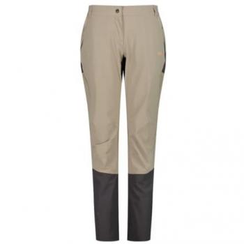 Women’s Stretchy Tan Walk-Knee Pant, Size 10