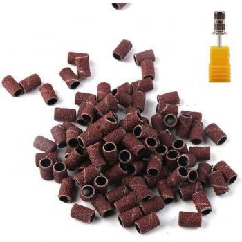 Set 100 Pcs Accessoires Fraise et Ponçage Gel