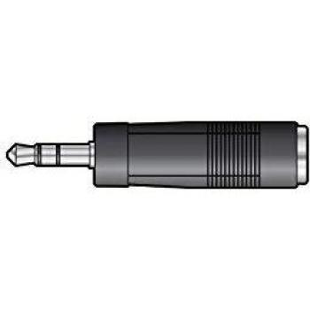 6.3mm Stereo Socket to 3.5mm Plug Adapter
