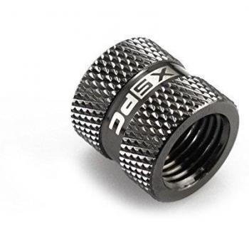 G1/4” 18 mm XSPC Negro Chrome V2 – Racor