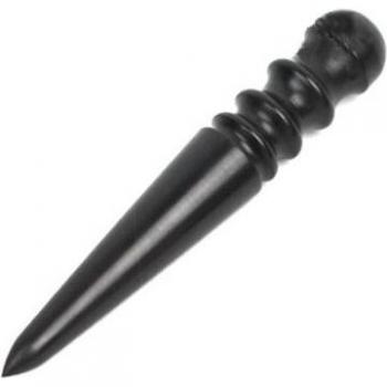 Ebony Wood Round Burnisher