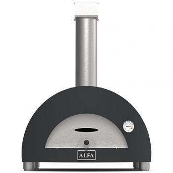 Alfa Fornello per Pizza a Legna – Design Nero, Un'Unica Pizza