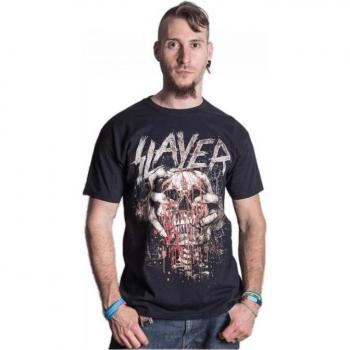 T-shirt nero a manica lunga Slayer RO1772