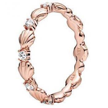 Anillo en Pandora Rose Banda Concha Marina