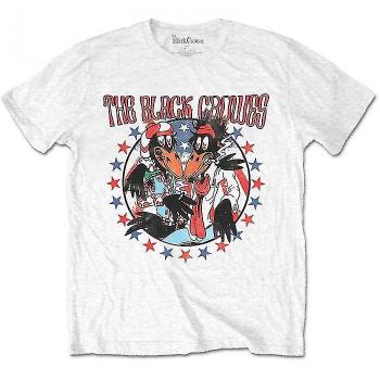 T-shirt unisexe noir Americana The Black Crowes