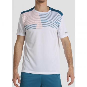 Camiseta blanca Brice John Smith para hombre