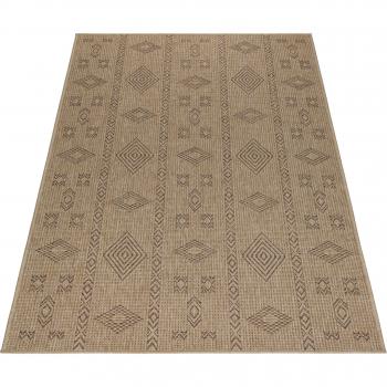 Tapis Géométrique Tosca Noir 280x370