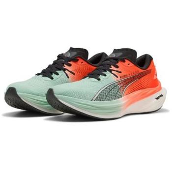 Puma Deviate NITRO 3 Hyrox Rouge‑Vert AW25 Femme Taille 41 – EUR