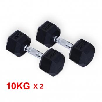 HOMCOM Exercise Hex Weights 2 x 10kg