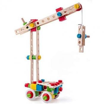 Ensemble de construction Woody 140 pièces