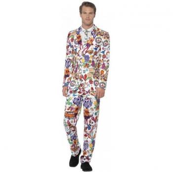 Smiffy Black Groove Men's Dress-Up Pack
