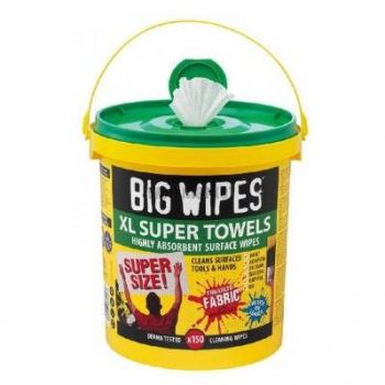Big Wipes Pro+ Antiviral Extra Large Bio Towels Bucket