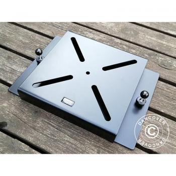Piattaforma Ombrellone Nera per Terrazza 25x25