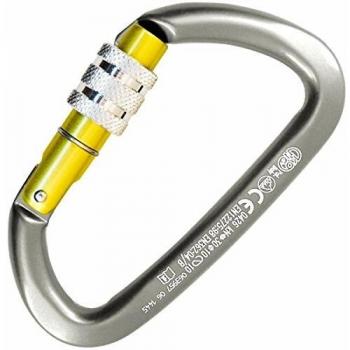 Mousqueton Jaune Brillant