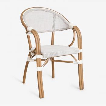 Brielle Gardenia Chaises 2 Unité Salle‑à‑Manger Emballage Aluminium